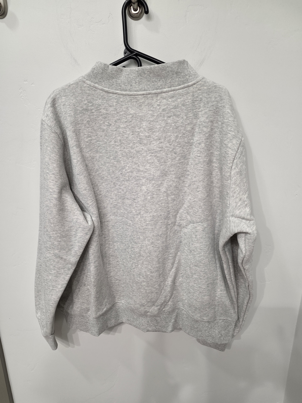 PARKE Gray Mock Neck - Picture 2 of 8